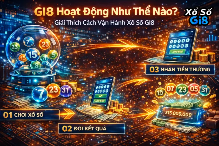 GI8 Hoạt Động Như Thế Nào? Giải Thích Cách Vận Hành Xổ Số GI8